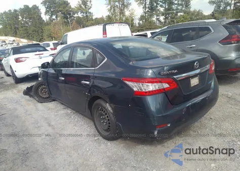 2014 Nissan Sentra Sv из США, поврежденный, VIN 3N1AB7AP2EL694934